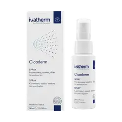 Cicaderm Spray Pro-Recovery Soothes Dries For Weakened Skin 50ml _ ivatherm