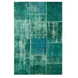 Liviadora Patchwork Carpet 140*200 Turquoise