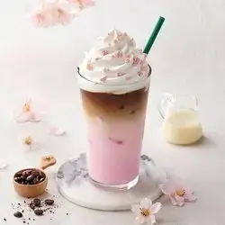 Ice Strawberry Coffee