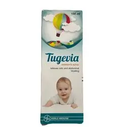 tugevia syrup 150ml relieves colic and abdominal bloating