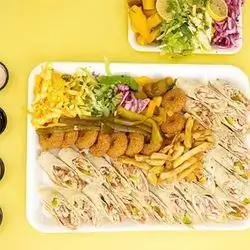 Arabic Chicken Shawarma Meal