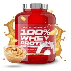 SCITEC NUTRITION 100% Whey Protein Professional (2,35 kg) - Peanut Batter