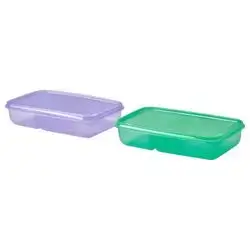 2 Pruta Salad Containers