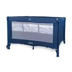 Children's Playpen (76*125cm) - Gray - Navy Blue