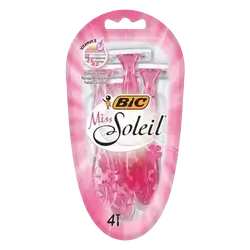 Miss Soleil Bella 3 Blade Shaver 4 Pcs _ Bic
