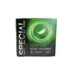 Special Ultra Thin Natural Latex Condom 10pcs