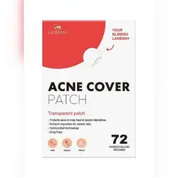 Acne Cover Patch 72pcs Daily Concealer Removing Mole Pimple Blemish Soothes Skin