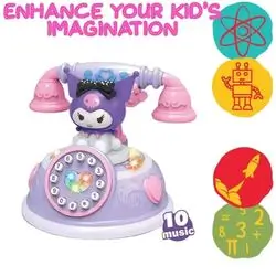 Telephone With Light and Music