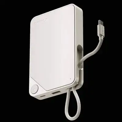 momax /1-Power X Power Bank 10000mAh With Built-in USB-C Cable