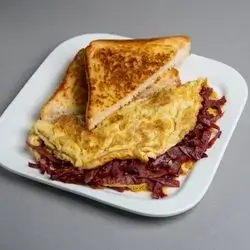 Beef Bacon Omelets