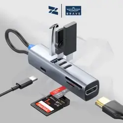 BRAVE BraveLink Series 7-in-1 USB-C Multiport Hub