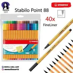STABILO Fineliner 40color