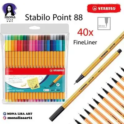 STABILO Fineliner 40color