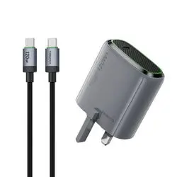 TRANYOO UK Standard Adaptor Kit Type-c To Type-c 120W T-UK3C