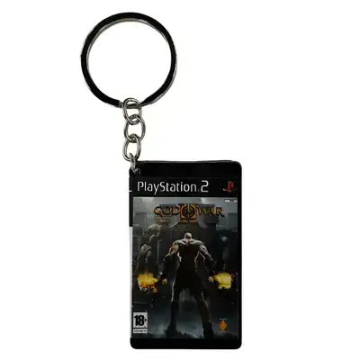 God of War Mini CD Keychain – PS2 Edition