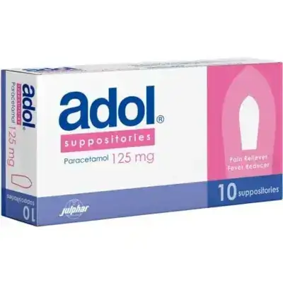 adol suppositories 125 mg