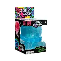 Nee-Doh Jelly Squish Small Krakin Sensory Toy (Random Color Selection)