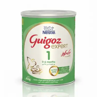 Nestlé Guigoz Expert 1 (Starter Infant Formula: 0–6 Months - 400g)
