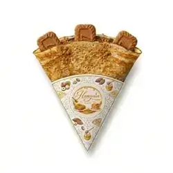 Lotus Triangle Crepe