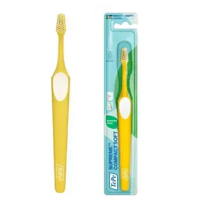 tepe supreme compact soft toothbrush