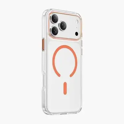KEEPHONE Shockstar cover for iphone 17 pro (7360-j) Orange Line