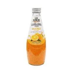 Top Juice Orange With Basil Seeds  290Ml