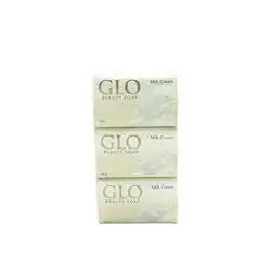 Glo Beauty Soap Milk Cream 120 Gm X6
