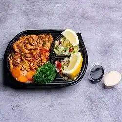 Fajita Chicken With Rice Meal
