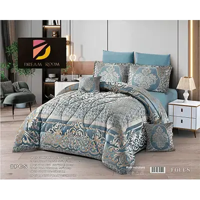 Double size bed comforter 8 Pcs