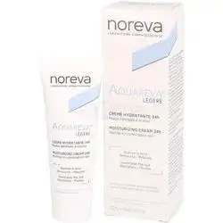 noreva aquareva moisturizing cream 24h