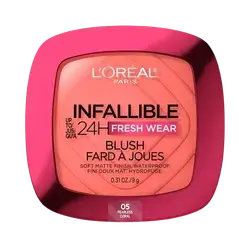 INFALLIBLE Up To 24H Fresh Wear Blush Powder 05 FEARLESS CORAL 9g _ L'OREAL PARIS