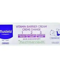 Mustela 1,2,3 barrier cream 50 ml