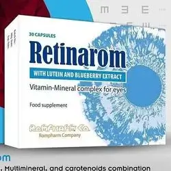 Retinarom 30 caps vitamins for eyes