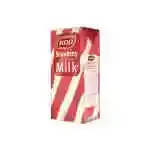 Kdd Uht Flavored Milk Strawberry1l