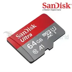 SanDisk Ultra MicroSDXC UHS-1 Card With Adapter 64GB