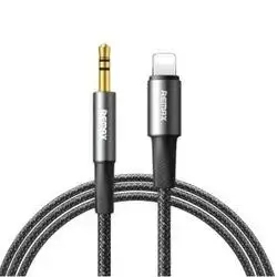 Remax C25 Lightning to 3.5mm Audio Adapter Cable – 1.2M, Black