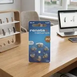 Renata 312 Hearing Aid Batteries