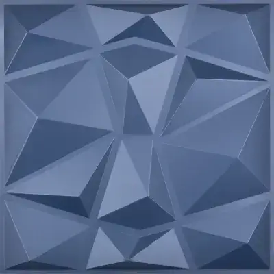 3D Wall Panels Fresh Blue D094