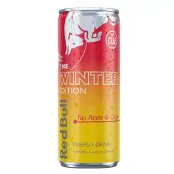 Red Bull Energy Drink Winter Edition Fuji Apple & Ginger Pm £1.65  - 250ml