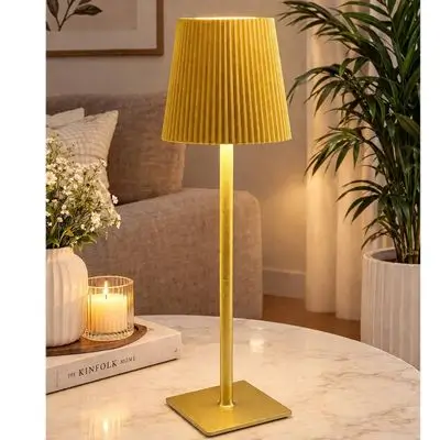 GKZEZ LED GOLD DESK LAMP