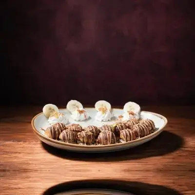 Nutella & Lotus Mini Pancakes