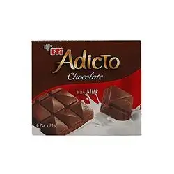 Eti Adicto Milk Chocolate, 1 Pack