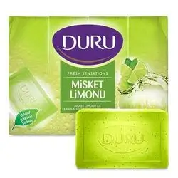 Duru Fresh Sensations Shower Soap - Lime (Misket Limonu) – 4 x 150g