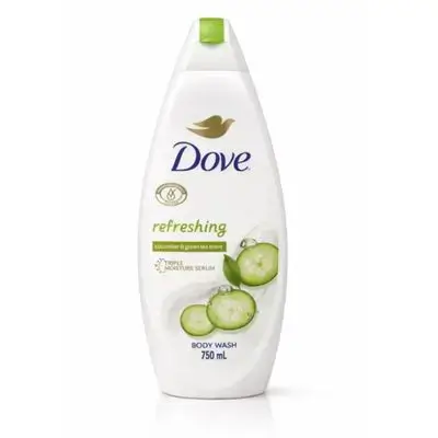 Dove Refreshing Body Wash With Cucumber And Green Tea scent 750ml