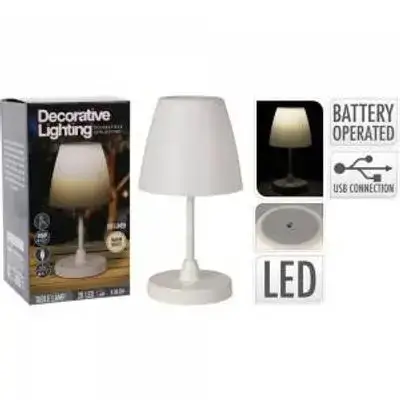 Table Lamp Led Dia 13Xh30Cm