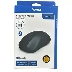 Hama 6-Button Multi-Device Mouse MW-650 (182617)