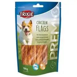 Trixie Chicken Flags For Dogs 100g