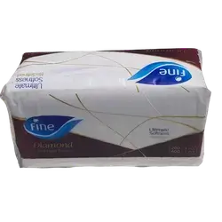Fine Diamond Red Ultra Soft 3-ply (1 x 5) Family Size