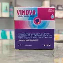 vinova single dose vials moisturising and lubricating eye drops 30single-dose vial *0.40ml