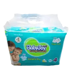 Baby Joy Diapers No. 4, 32 count